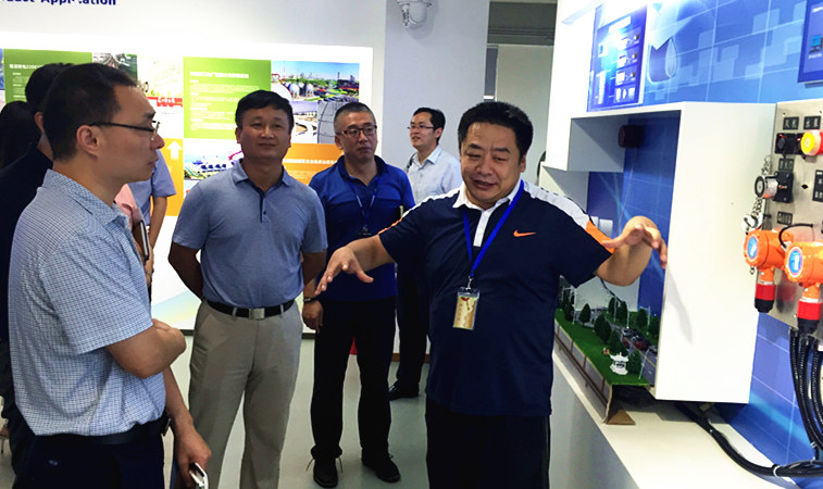 合肥市包河区领导来2939威尼斯参观考察